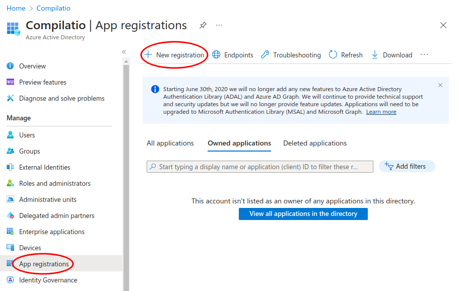 Autenticazione esterna con Microsoft Entra ID (precedentemente